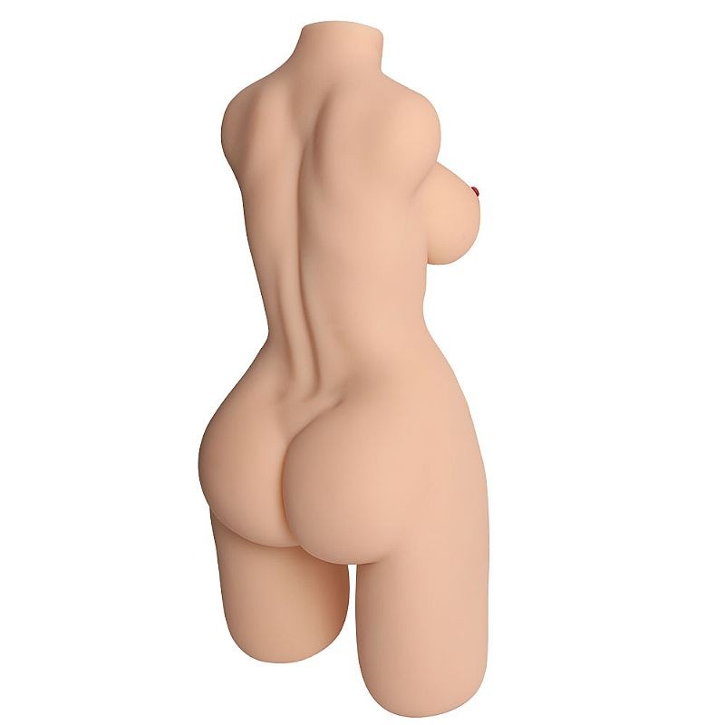Masturbador Masculino com Formato de Meio Corpo Feminino com Vaginas e Ânus Penetráveis - Maig | 65 x 33 cm | Disponível em 2 Cores - 4
