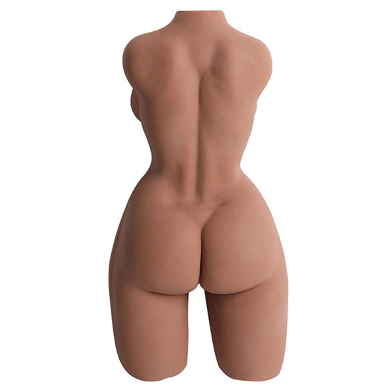 Masturbador Masculino com Formato de Meio Corpo Feminino com Vaginas e Ânus Penetráveis - Maig | 65 x 33 cm | Disponível em 2 Cores - 10