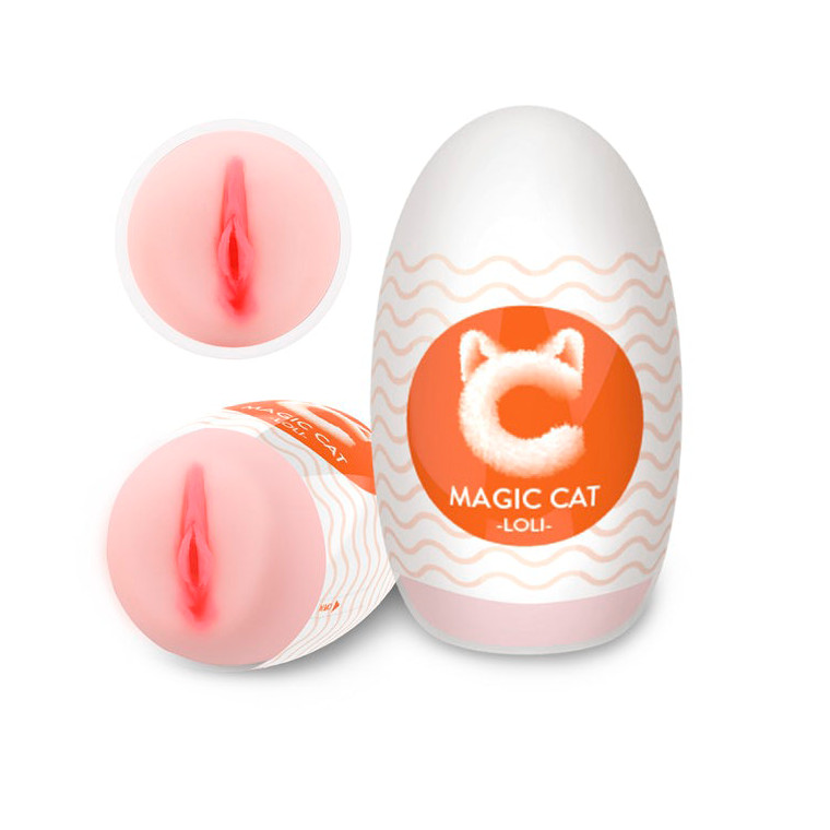 Masturbador Masculino com Formato de Ovo em TPE e Texturas Internas - S-Hande Magic Cat | Disponível em 6 Modelos - 4