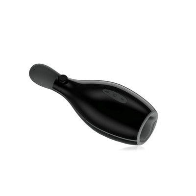 Foto 2 do produto Masturbador Lanterna com 10 Modos de Vibração em 3 Intensidades, Compressão Interna Manual, Aquecimento e Carregamento via Cabo USB - Clamping Masturbation Cup | Disponível em 3 Cores