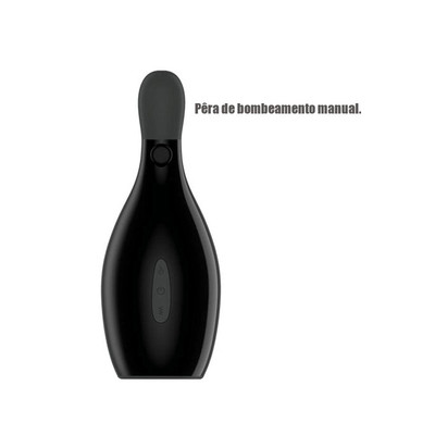 Foto 4 do produto Masturbador Lanterna com 10 Modos de Vibração em 3 Intensidades, Compressão Interna Manual, Aquecimento e Carregamento via Cabo USB - Clamping Masturbation Cup | Disponível em 3 Cores