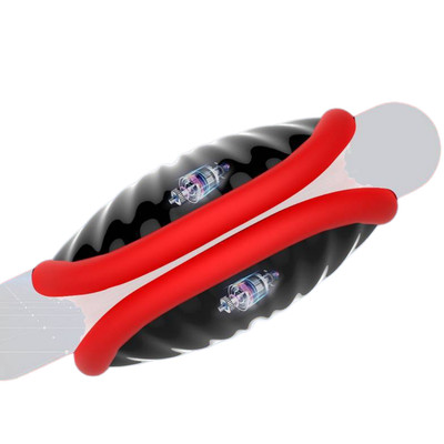 Foto 3 do produto Masturbador Masculino Recarregável em Formato de Concha com 9 Modos de Vibração - Penis Trainer | 10,5 x 3,2 cm
