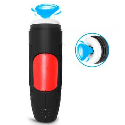 Foto 1 do produto Masturbador Masculino Recarregável no Formato de Lanterna com Textura Interna, 7 Modos de Vibração e 5 Tipos de Sucção - Pleasure Dreams