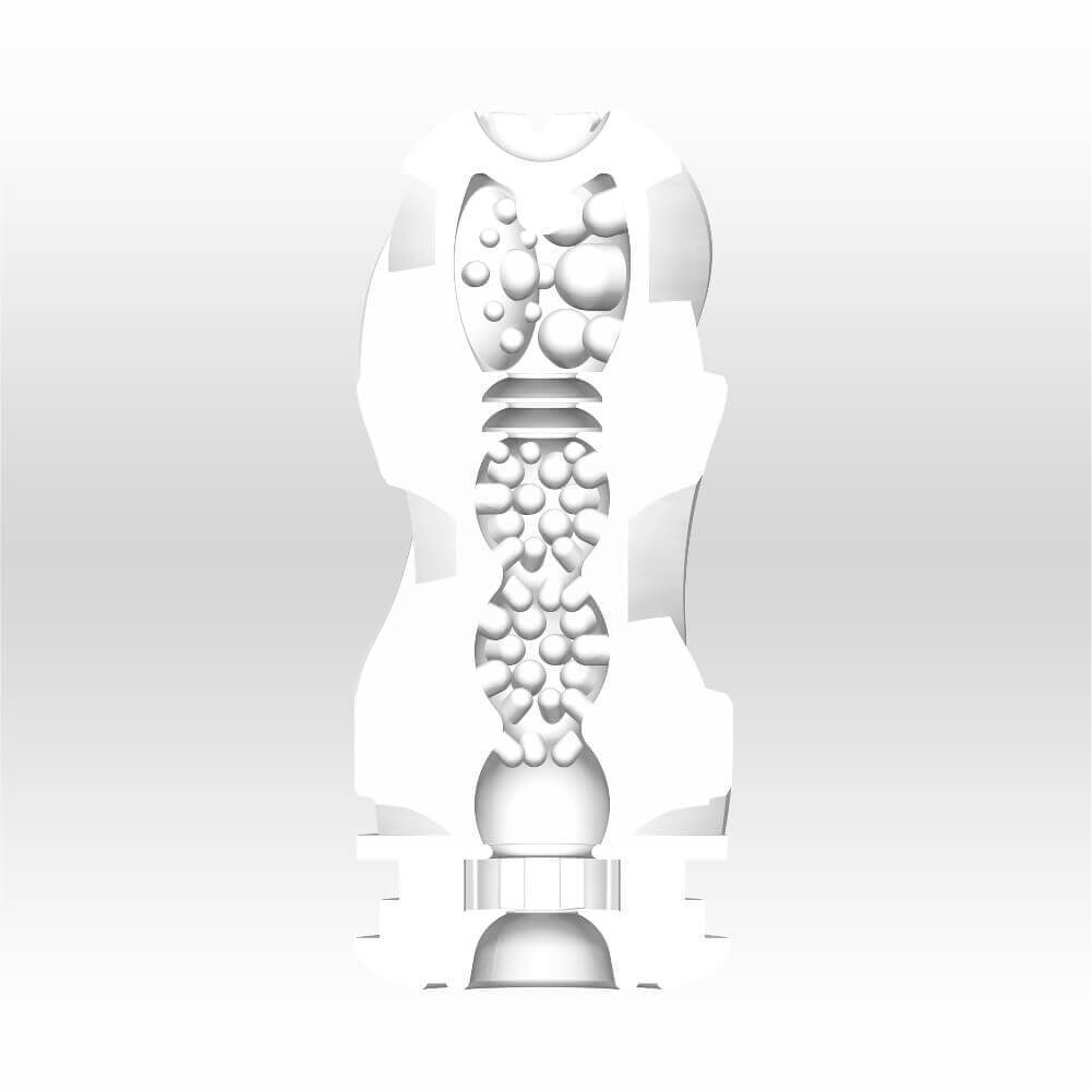 Masturbador Masculino Reutilizável com Textura Interna e Feito para Pênis Acima da Média - Tenga Air-Tech Ultra - 3