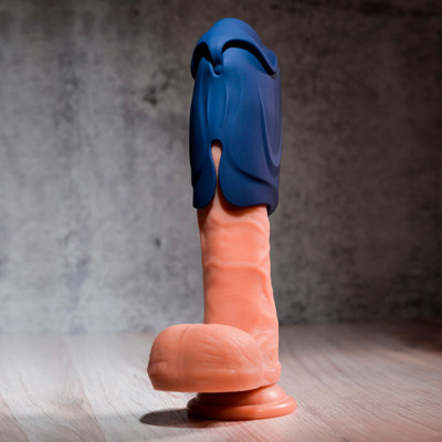 Foto 5 do produto Masturbador Masculino em Silicone com 2 Motores Potentes, 10 Modos de Vibração, Carregamento Via Cabo USB e Download de Filme Adulto - Zero Tolerance Different Strokes
