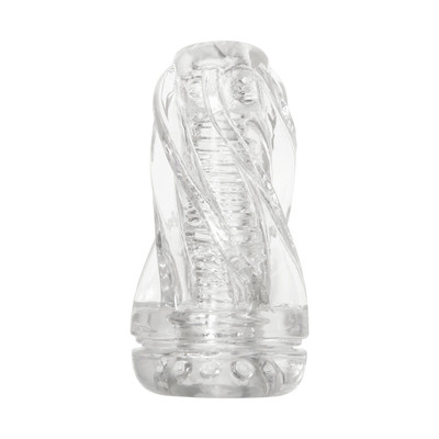 Foto 2 do produto Masturbador Masculino em Silicone Macio com Textura Interna de Anéis - Zero Tolerance Twist | 14 x 5,5 cm