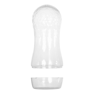 Foto 3 do produto Masturbador Masculino em Silicone Macio com Textura Interna de Anéis - Zero Tolerance Twist | 14 x 5,5 cm