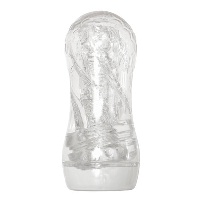 Foto 4 do produto Masturbador Masculino em Silicone Macio com Textura Interna de Anéis - Zero Tolerance Twist | 14 x 5,5 cm