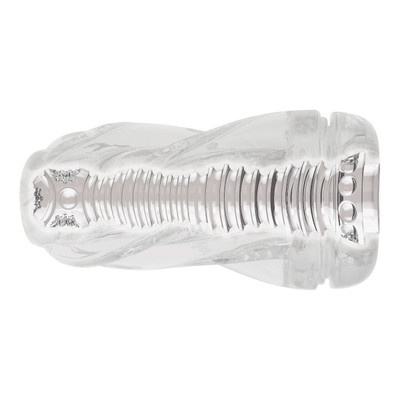 Foto 5 do produto Masturbador Masculino em Silicone Macio com Textura Interna de Anéis - Zero Tolerance Twist | 14 x 5,5 cm