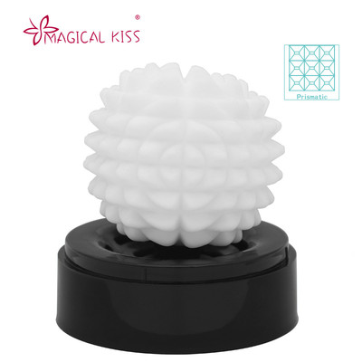 Foto 1 do produto Masturbador Masculino em Silicone Texturizado - Egg Venting Ball Prismatic