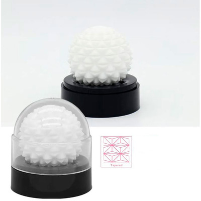 Foto 1 do produto Masturbador Masculino em Silicone Texturizado - Egg Venting Ball Tapered