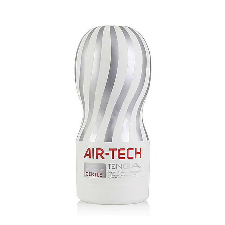 Masturbador Masculino e Simulador de Sexo Anal com Textura Interna Suave - Tenga Air-Tech Gentle - 2