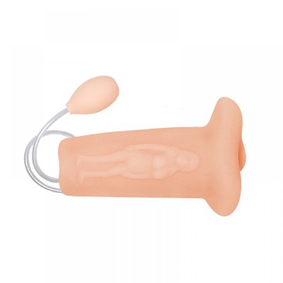 Foto 5 do produto Masturbador Masculino Simulador de Sexo Vaginal em TPE com Sucção e Texturas Internas - Vip Mix | 12 x 3 cm