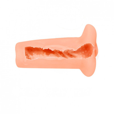 Masturbador Masculino Simulador de Sexo Vaginal em TPE com Sucção e Texturas Internas - Vip Mix | 12 x 3 cm
