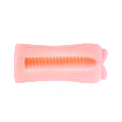Masturbador Masculino em TPE no Formato de Boca com Texturas Internas - Lilo | 12 x 3 cm