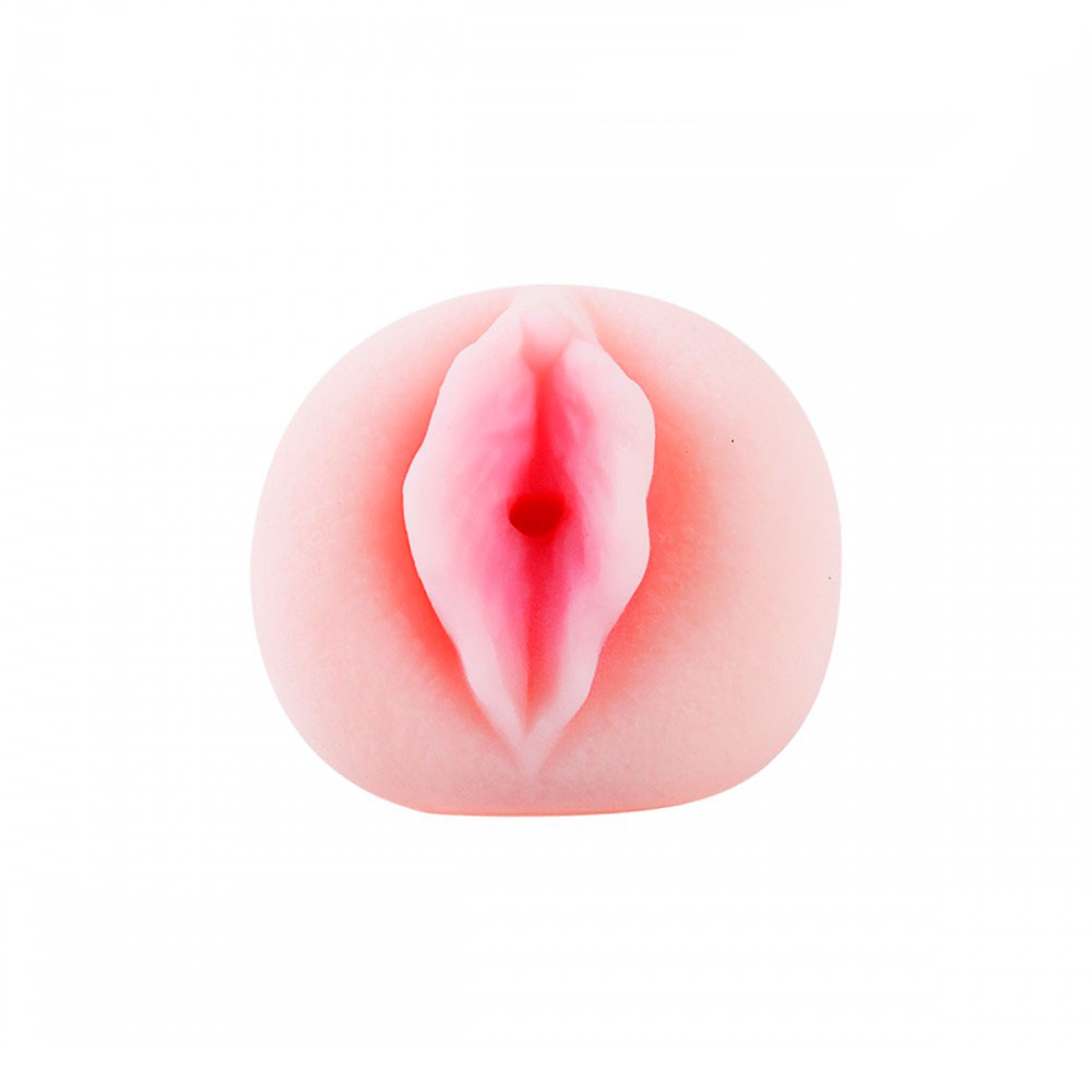 Masturbador Masculino em TPE no formato de Vagina com Fissuras e Texturas Internas - Lilo | 13,5 x 3 cm - 3