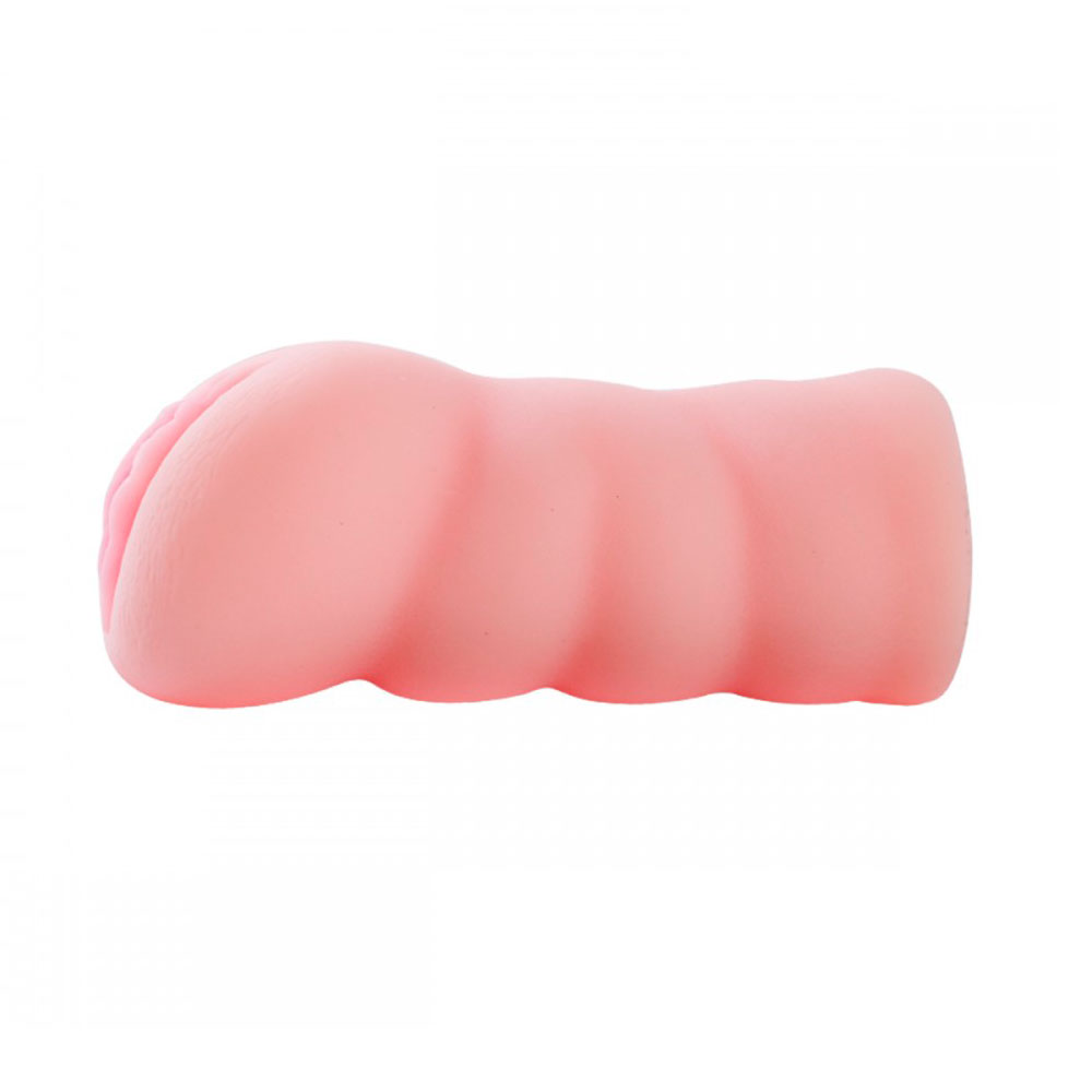 Masturbador Masculino em TPE no Formato de Vagina com Pequenos Lábios e Texturas Internas - Lilo | 14 x 3 cm - 4