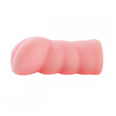Foto 4 do produto Masturbador Masculino em TPE no Formato de Vagina com Pequenos Lábios e Texturas Internas - Lilo | 14 x 3 cm