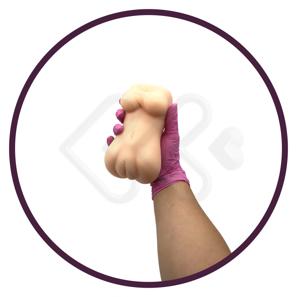 Masturbador Masculino em TPR com Formato de Corpo Feminino e Textura Interna - You Vibe | 14,5 x 8,9 cm - 8