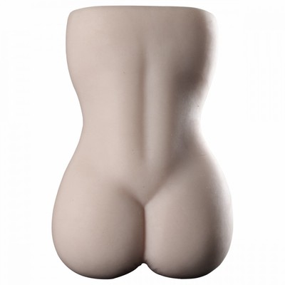 Foto 6 do produto Masturbador Masculino em TPR no Formato de Vagina com 2 Úteros e Ânus Penetrável - Realistic Crazy Lion | 16 x 3,5 cm