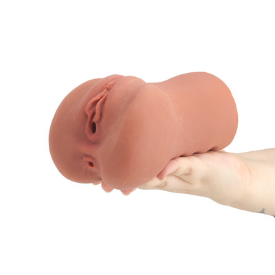 Masturbador Masculino em TPR no Formato de Vagina e Ânus Penetráveis | 14,5 x 3,5 cm | Disponível em 2 Cores