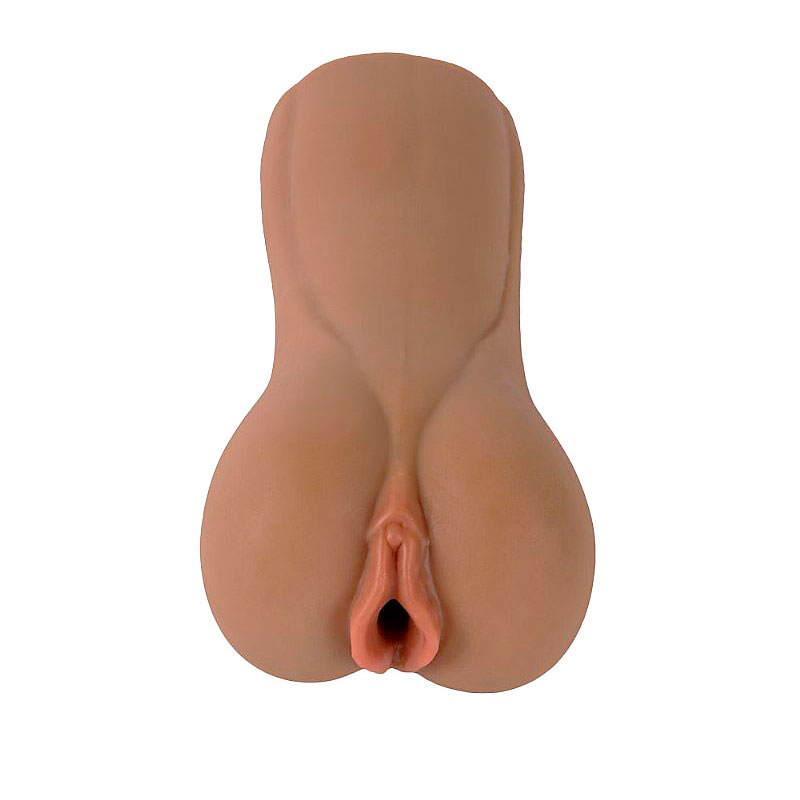 Masturbador Masculino em TPR no formato de Vagina com Texturas Interna - SI | 13 x 3 cm - 2