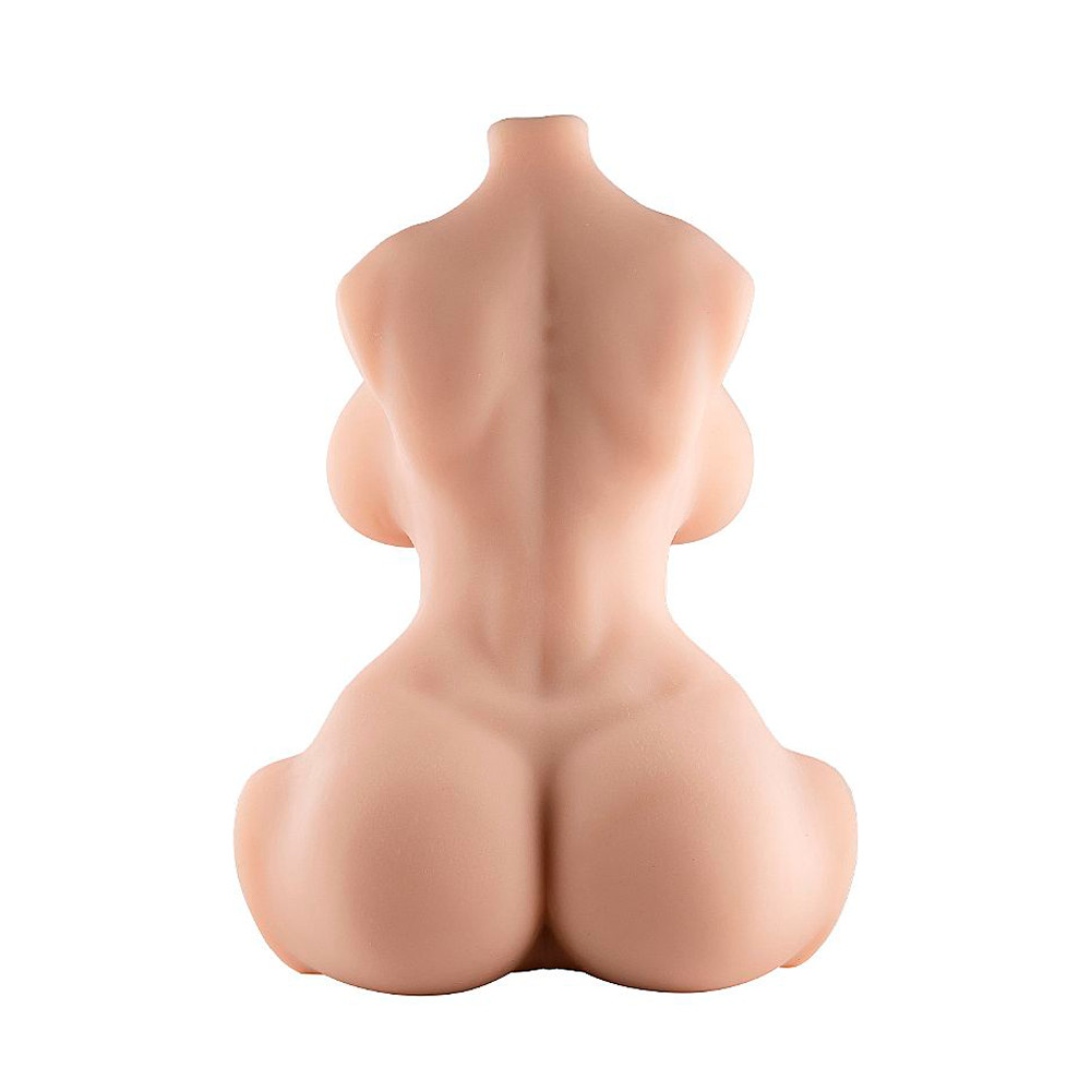 Masturbador Meio Corpo Feminino em TPE com Vagina e Ânus Penetráveis - SI | 38 x 25 cm - 4
