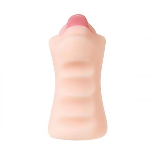 Masturbador que Simula Sexo Oral com Texturas Interna em TPE e Anel Peniano Duplo em Silicone - Zero Tolerance Real Mouth Stroker | 15 x 3 cm - 4