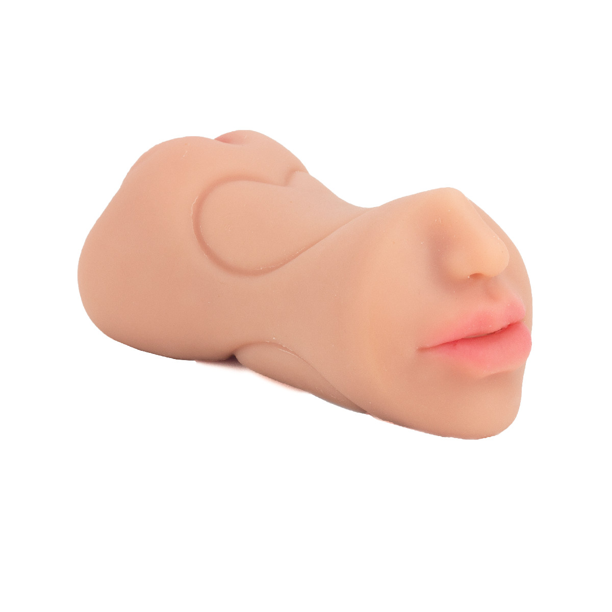 Masturbador que Simula Sexo Oral, Vaginal e Anal com Texturas Interna em TPE - Yaffa Lingerie | 14,5 x 3 cm - 2