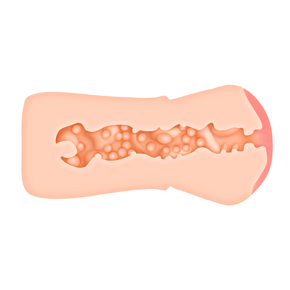 Masturbador Realista de Vagina em TPE com Canal Estreito e Nódulos - Zero Tolerance Sasha Grey Movie Download with Realistic Vagina Stroker - 2