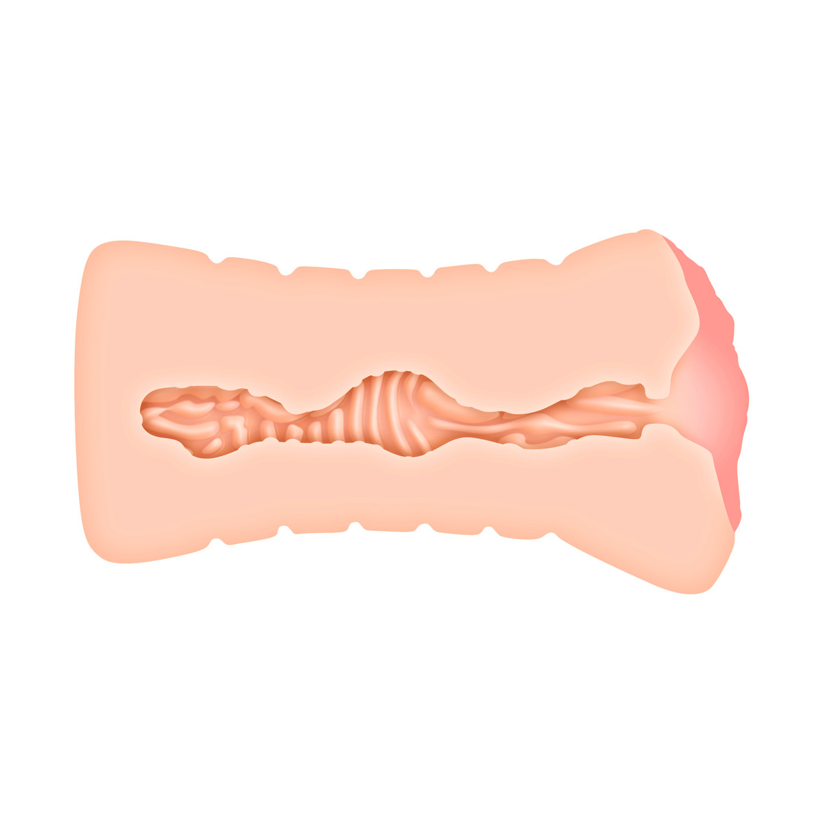 Masturbador Realista de Vagina em TPE com Textura Interna - Zero Tolerance Lisa Ann Movie Download with Realistic Vagina Stroker | 10,5 x 3,2 cm - 2