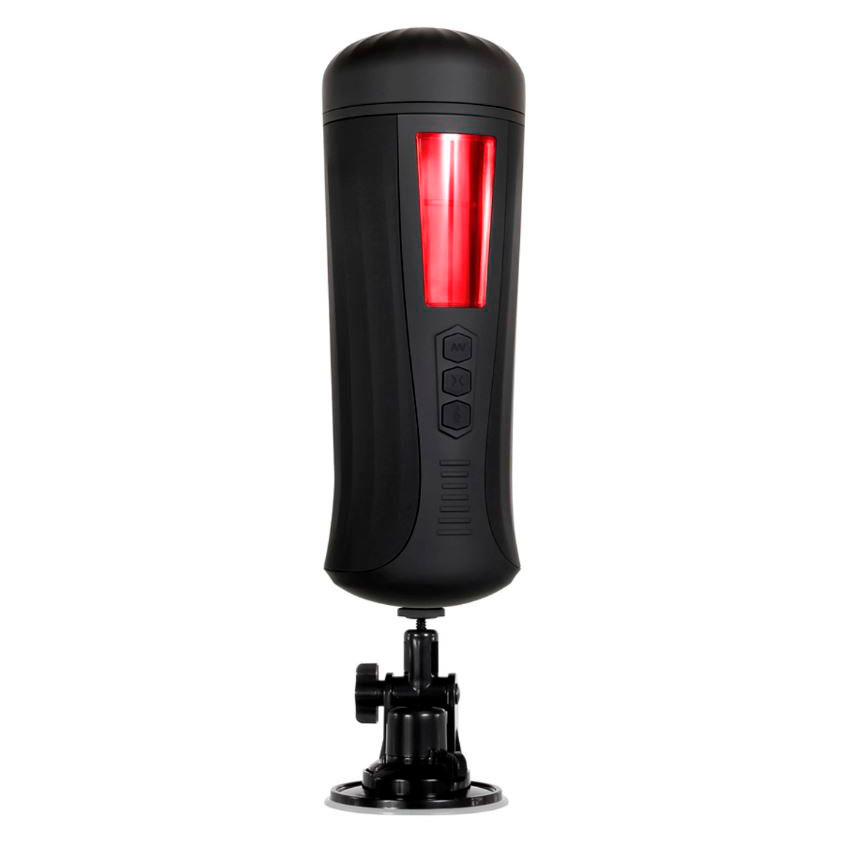 Masturbador Recarregável com 7 Modos de Vibração, 6 Tipos de Contração, Base em Ventosa, Gemidos e Luz LED - Zero Tolerance Sasha Grey's Girlfriend Experience - 3