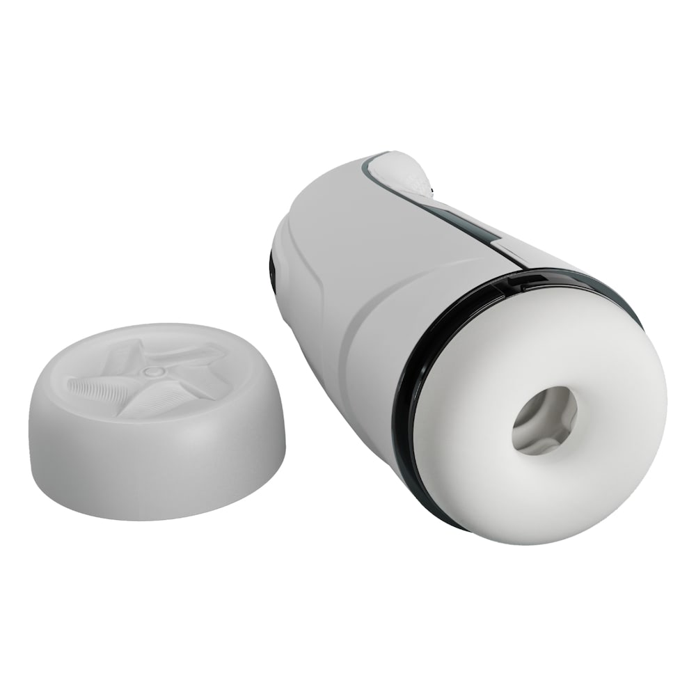 Masturbador Recarregável com Formato Anatômico, 12 Modos de Vibração, Aquecimento, Função Memoria e Língua Rotativa em 7 Níveis - Pretty Love Marissa | 14 x 3,5 cm - 6