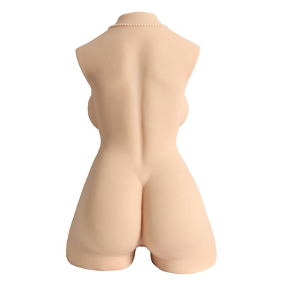Foto 8 do produto Masturbador com Seios Fartos, Colar, Pênis Realístico Vertebrado, Escroto e Ânus Penetráveis - 3R Import | 47 x 26 cm