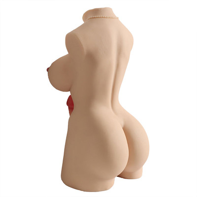 Foto 9 do produto Masturbador com Seios Fartos, Colar, Pênis Realístico Vertebrado, Escroto e Ânus Penetráveis - 3R Import | 47 x 26 cm