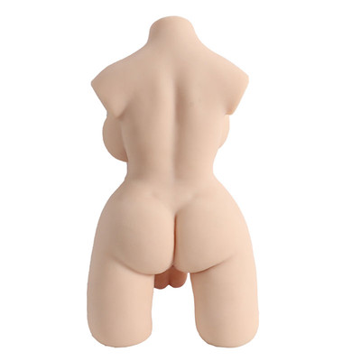 Masturbador com Seios Grandes, Pênis Realístico Vertebrado, Escroto e Ânus Penetrável - 3R Import | 52 x 29 cm