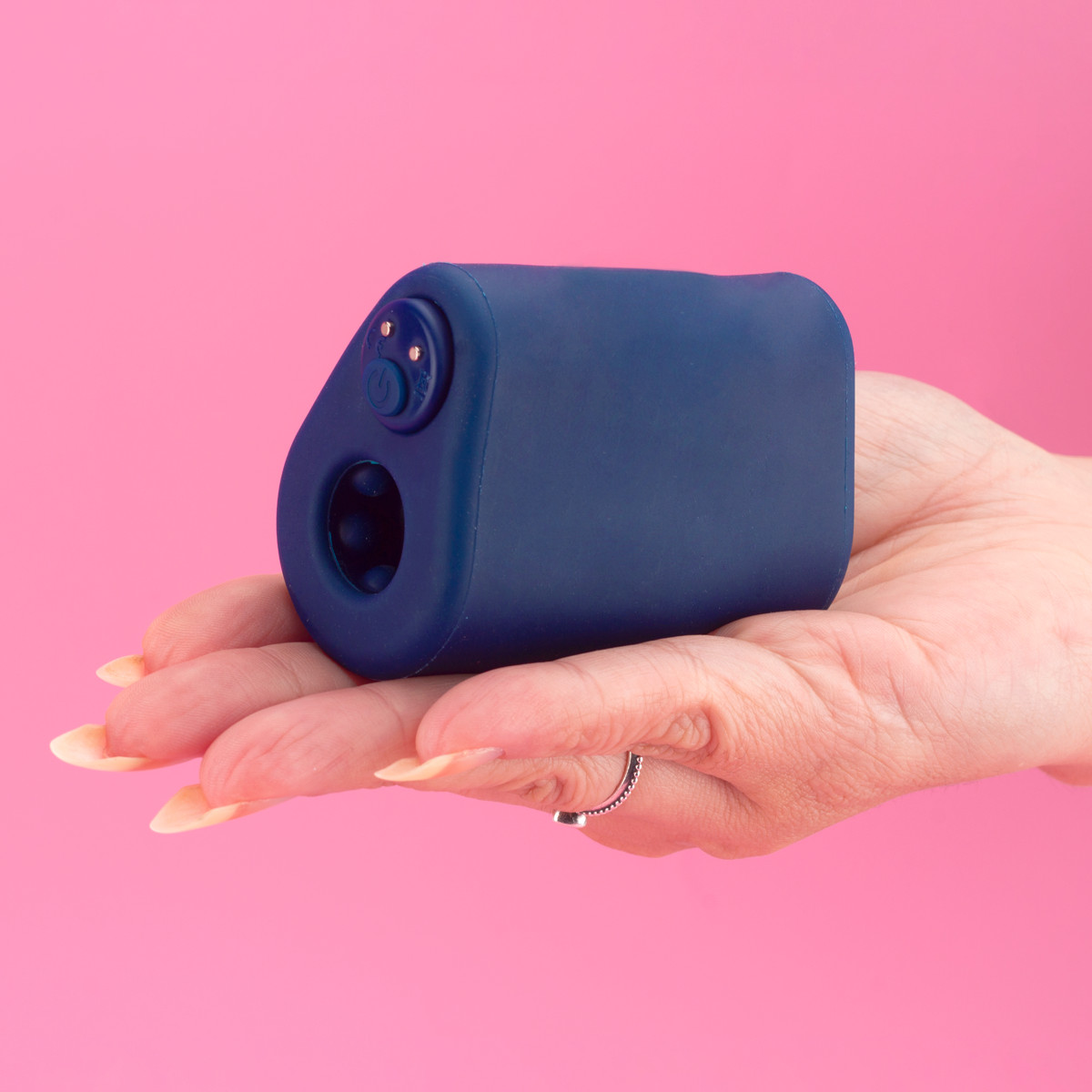 Masturbador em Silicone e Bullet com 10 Modos de Vibração, Recarregável - Exclusiva Ares - 7