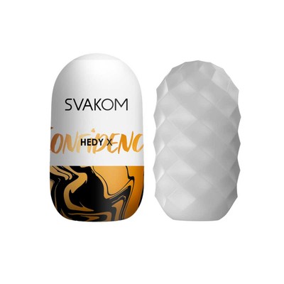 Masturbador em Silicone com Textura Interna Estilo Colmeia - Svakom Hedy X Confidence