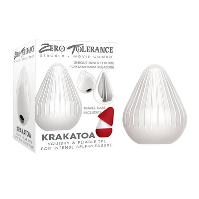 Foto 1 do produto Masturbador em Silicone com Textura de Lábios Internos - Zero Tolerance Krakatoa