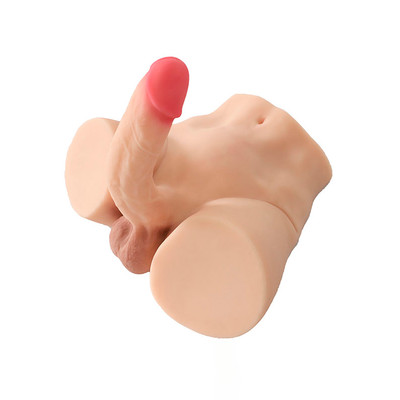 Foto 1 do produto Masturbador em TPE com Pênis Vertebrado, Veias e Escroto - 3R Import | 30 x 28 cm