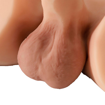 Foto 6 do produto Masturbador em TPE com Pênis Vertebrado, Veias e Escroto - 3R Import | 30 x 28 cm