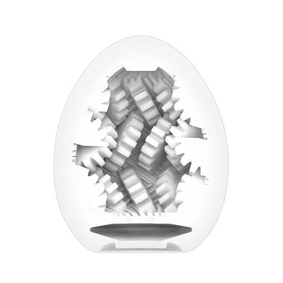 Foto 2 do produto Masturbador em TPE com Textura de Engrenagens - Tenga Gear Stronger | 5,8 x 5 cm