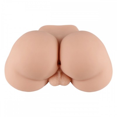 Foto 3 do produto Masturbador em TPR com Anus Penetrável e Escroto - Realistic Crazy Lion | 28 x 20 cm