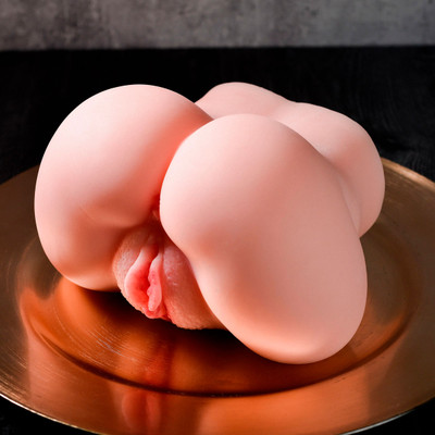 Foto 3 do produto Masturbador com Vagina e Ânus Realísticos Penetráveis, Anel Peniano Duplo com Vibração e Download de Filme - Zero Torelance Dani Daniels