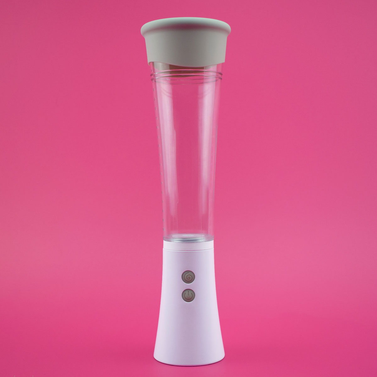 Masturbador com Vagina em Cyberskin, Função Sucção, 9 Modos de Vibração e Carregamento Via USB - S-hande Max Kit | 13 x 3,5  cm - 3