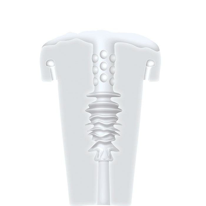 Masturbador com Vagina em Silicone, Função Sucção, 9 Modos de Vibração e Carregamento Via USB - Zero Torelance Sucking Good | 11 x 3,2 cm - 6