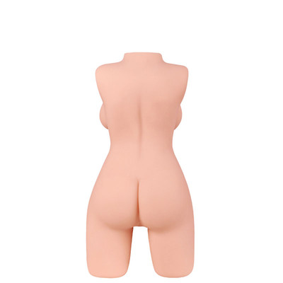 Foto 3 do produto Masturbador com Formato de Corpo Feminino em TPR com Vagina e Ânus - 3R Import | 46 x 18 cm