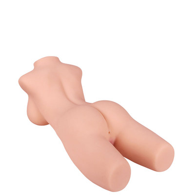 Masturbador com Formato de Corpo Feminino em TPR com Vagina e Ânus - 3R Import | 46 x 18 cm