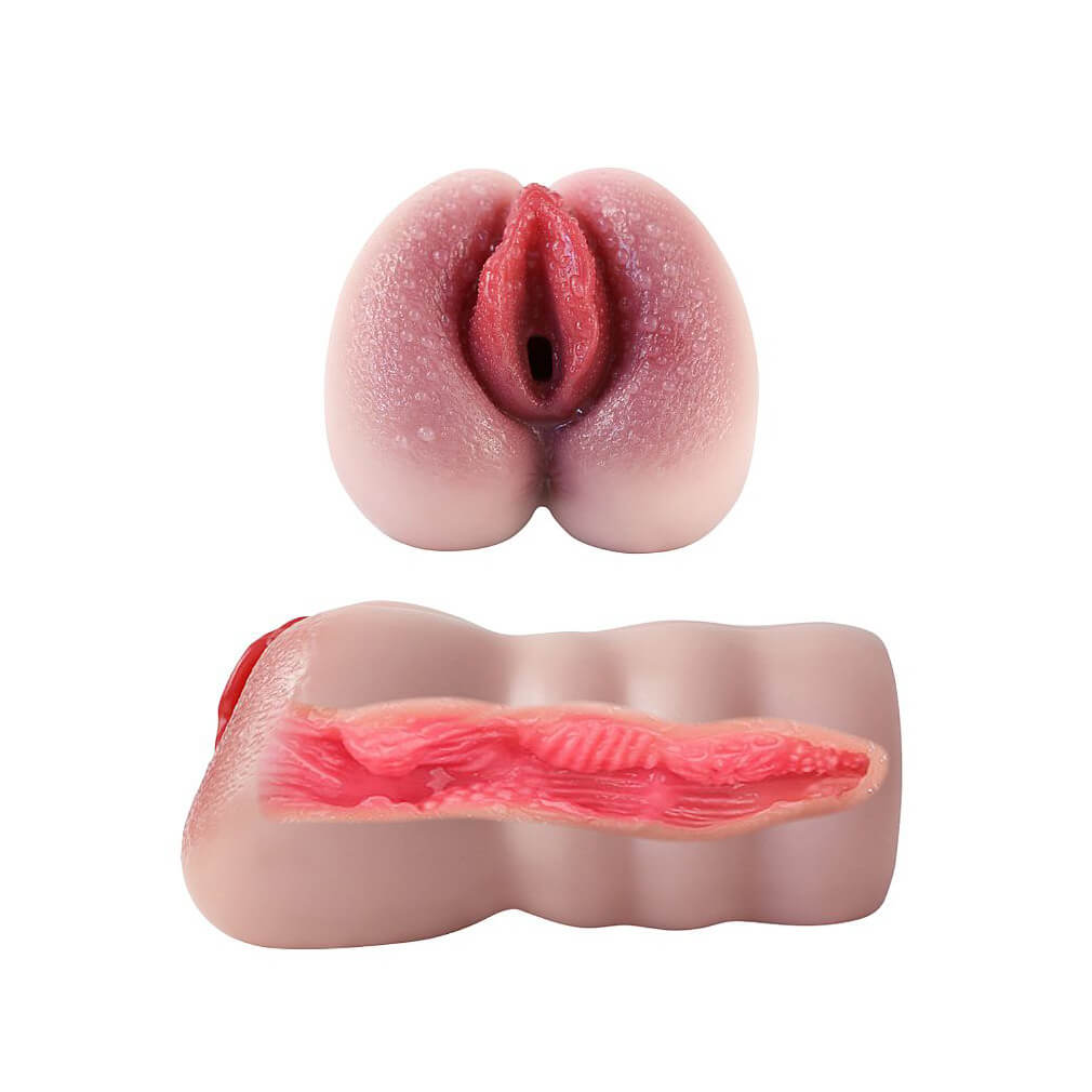 Masturbador Masculino com Forma de Vagina em Cyberskin - Mature Girl | 14,6 x 7,9 cm - 4