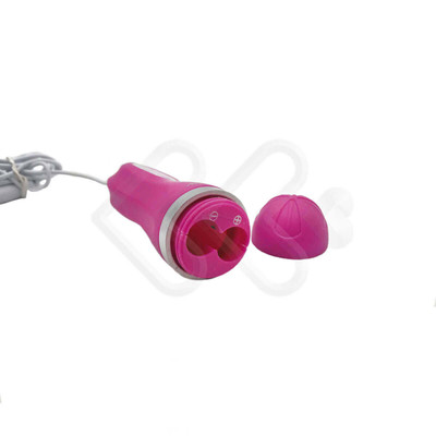 Foto 4 do produto Cápsula Vibratória Dupla com 30 Modos de Vibração e Controle Remoto com Fio - MBQ Vibrating Egg | Disponível em 2 Cores
